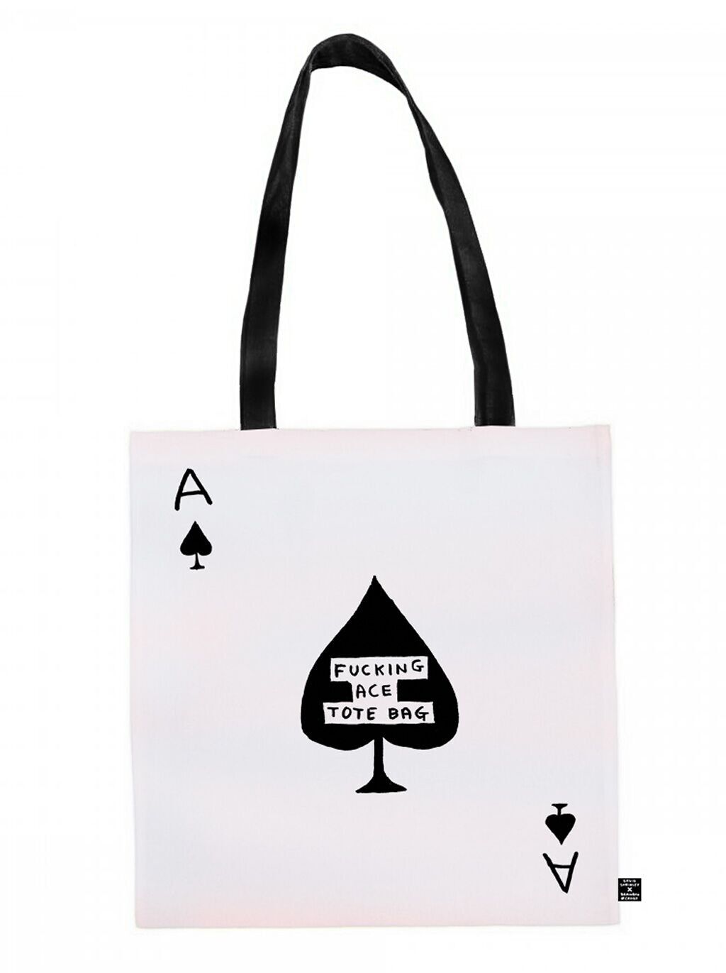 David Shrigley Fottuta borsa tote Ace
