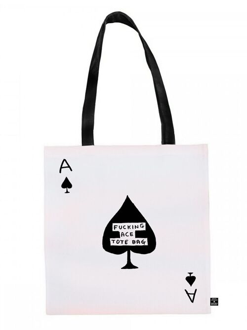 David Shrigley Fucking Ace Tote Bag