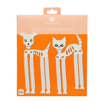 Décorations d'Halloween Squelette pour Animaux - Paquet de 2 1