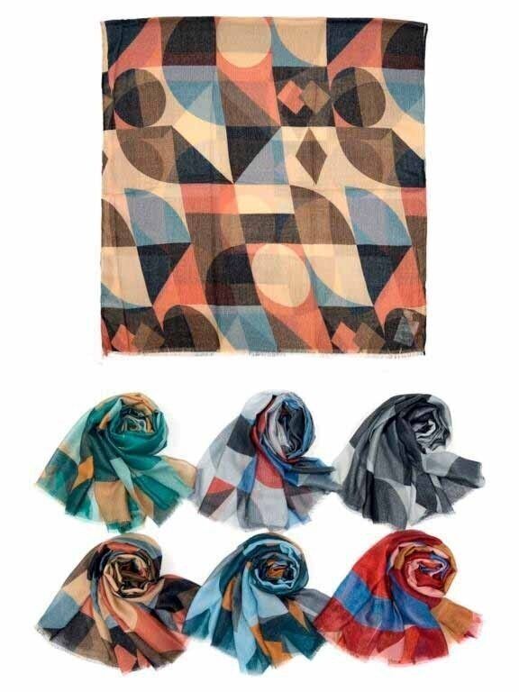 Sciarpa da donna di alta qualità dal design prezioso. Riduzione