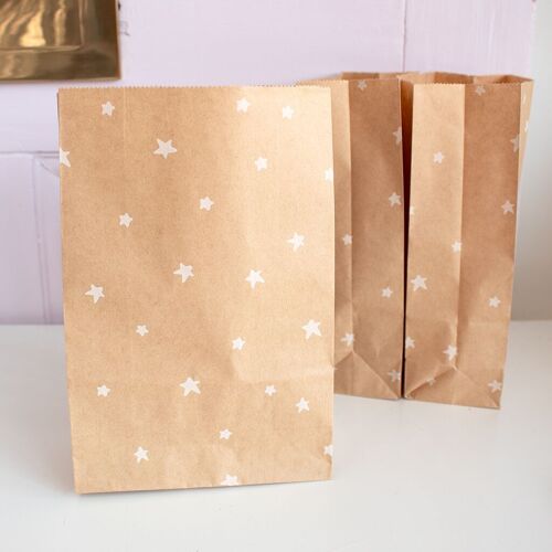 Small Kraft Star Bag | Kraft | Christmas Packaging