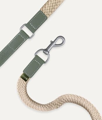 Bracelet Cuir Vegan Vert, Corda 2