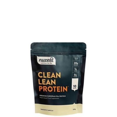 Sauberes mageres Protein - 250 g (10 Portionen) - Glatte Vanille