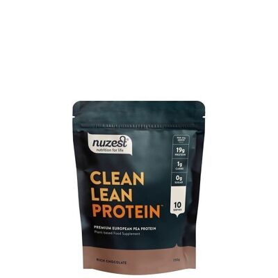 Clean Lean Protein - 250g (10 Porciones) - Chocolate Rico