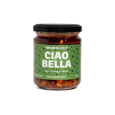 Ciao Bella – Italienisches knuspriges Chiliöl 200 ml