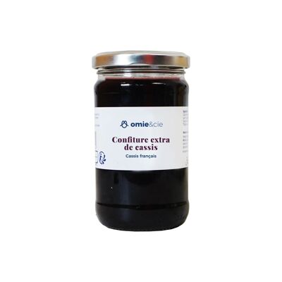 AUSVERKAUF - Extra schwarze Johannisbeermarmelade - 330 g