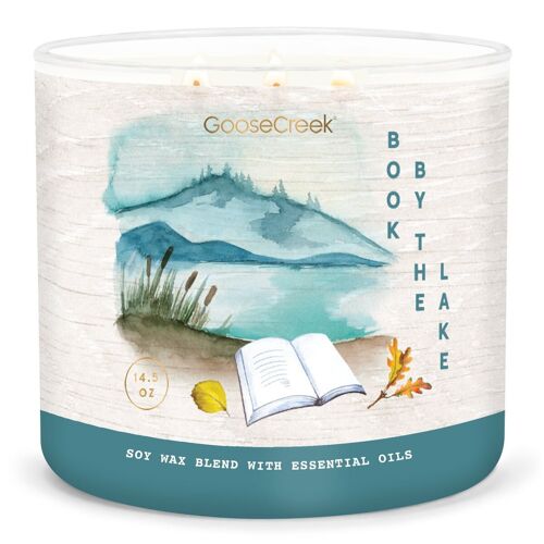Wilderness Book by the Lake Large 3-Wick Candle 411 grams