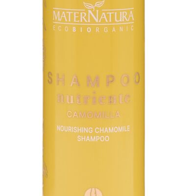 Champú nutritivo de manzanilla para cuero cabelludo seco