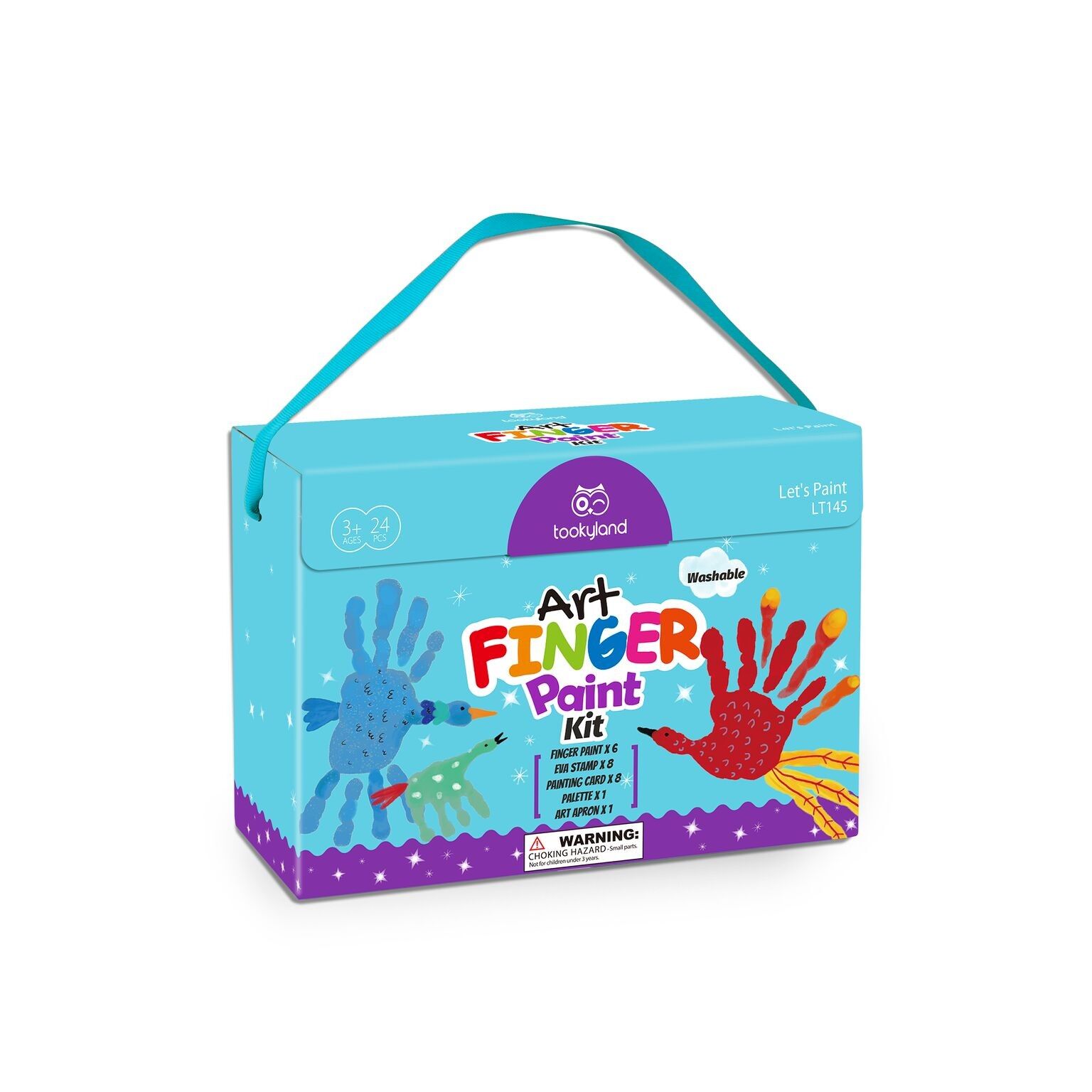 Buy wholesale Finger Paint Set 5in1