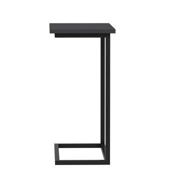 Table d'appoint Narin anthracite noir avec pieds en métal 64x62x30 cm 9
