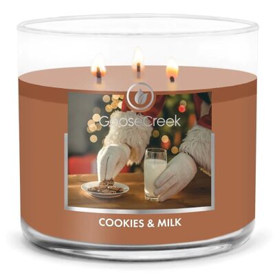 Cookies and Milk Large 3-Wick Candle