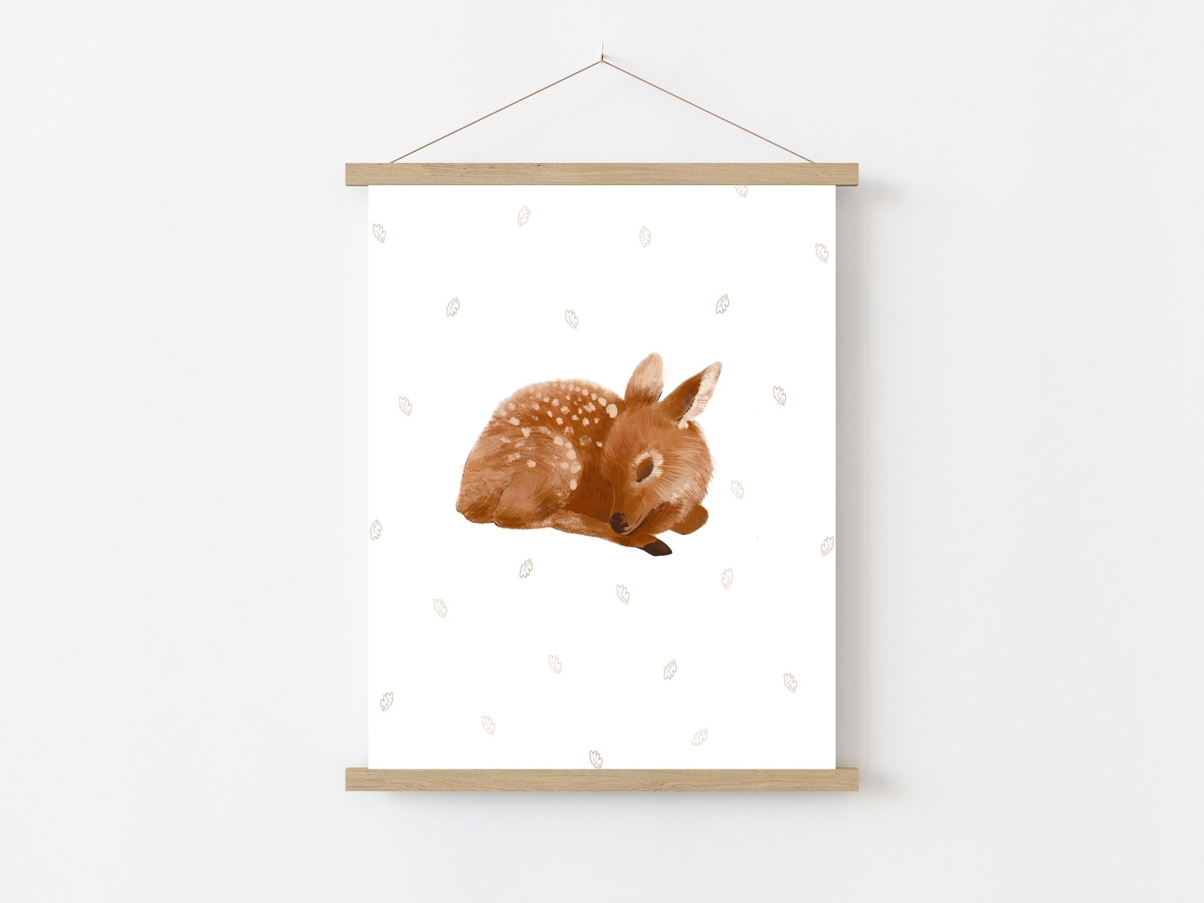 Poster camera dei bambini fulvo A4 e A3 regalo nascita baby poster regalo per ragazza o ragazzo