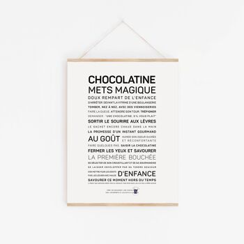 Affiche Chocolatine (A2, A3, A4, A5, mini) 1