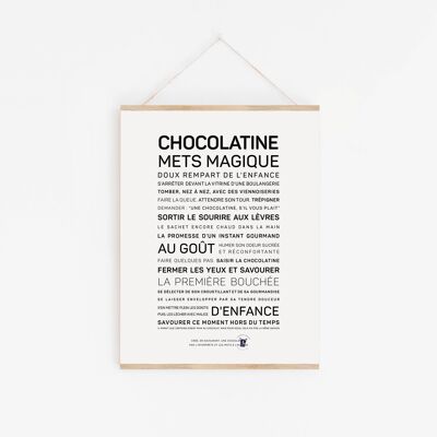 Affiche Chocolatine (A2, A3, A4, A5, mini)