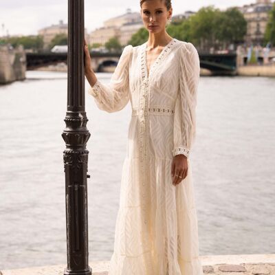 Avril long lace dress (S-M-L-XL) - 80957-3