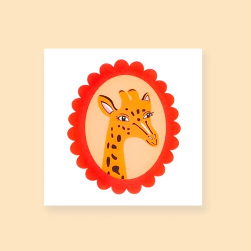TEMPORARY TATTOO - Giraffe