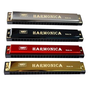 Harmonica Métal 24 Trous