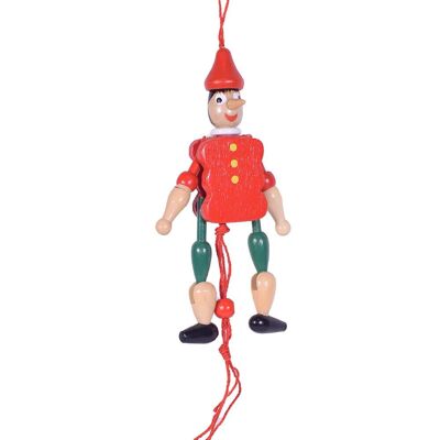 Wooden Marionette Puppet Jumping Jack Doll