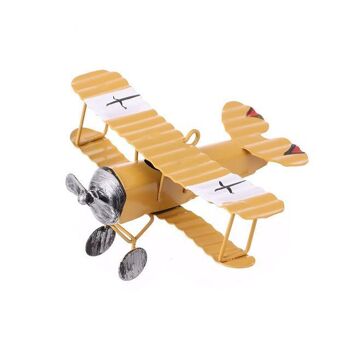 Miniature d'avion en étain 2