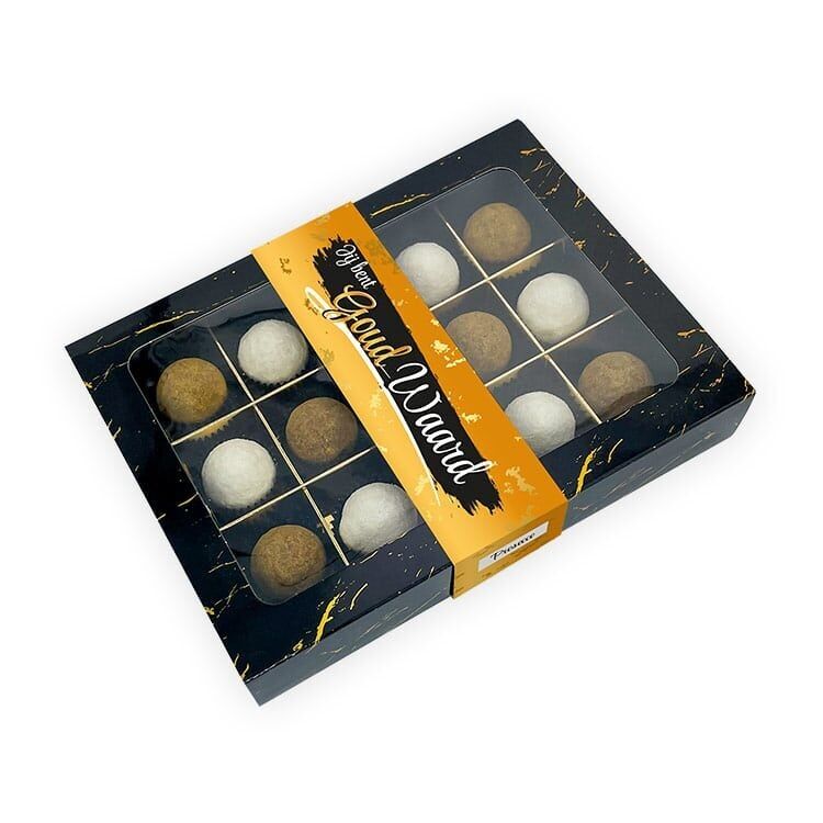 Tartufi di Cioccolato – Prosecco – “You Are Worth Gold” (15 tartufi)