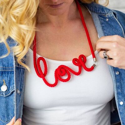 Love Word Necklace - Summer Bestseller - Boho Necklace