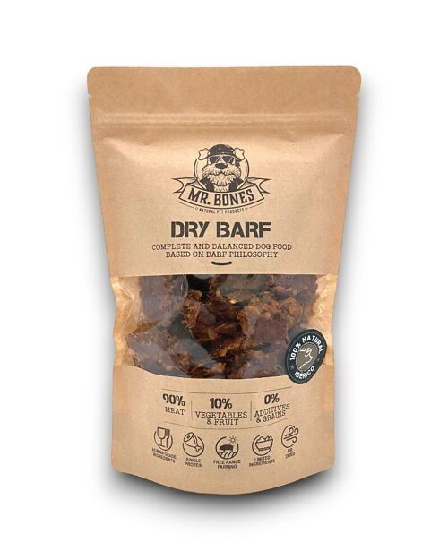 Dry BARF Cerdo Ibérico – Comida natural para perros secada al aire