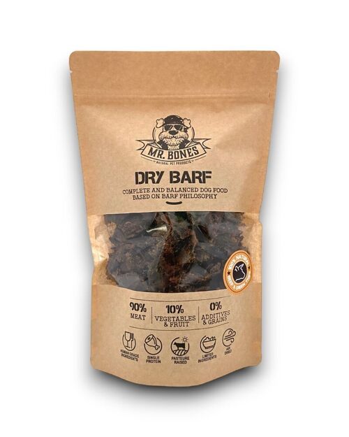 Dry BARF Ternera y Tripa Verde – Comida natural para perros secada al aire