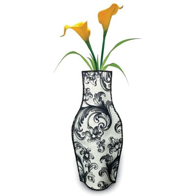Black Rock fabric vase