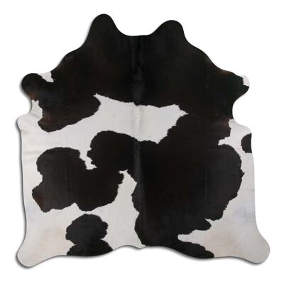 Pelle bovina bianca e nera XL