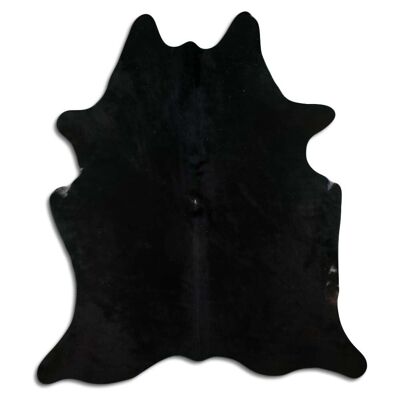 Black Cowhide Rug XL