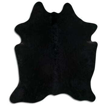 Cuir de vachette noir XL