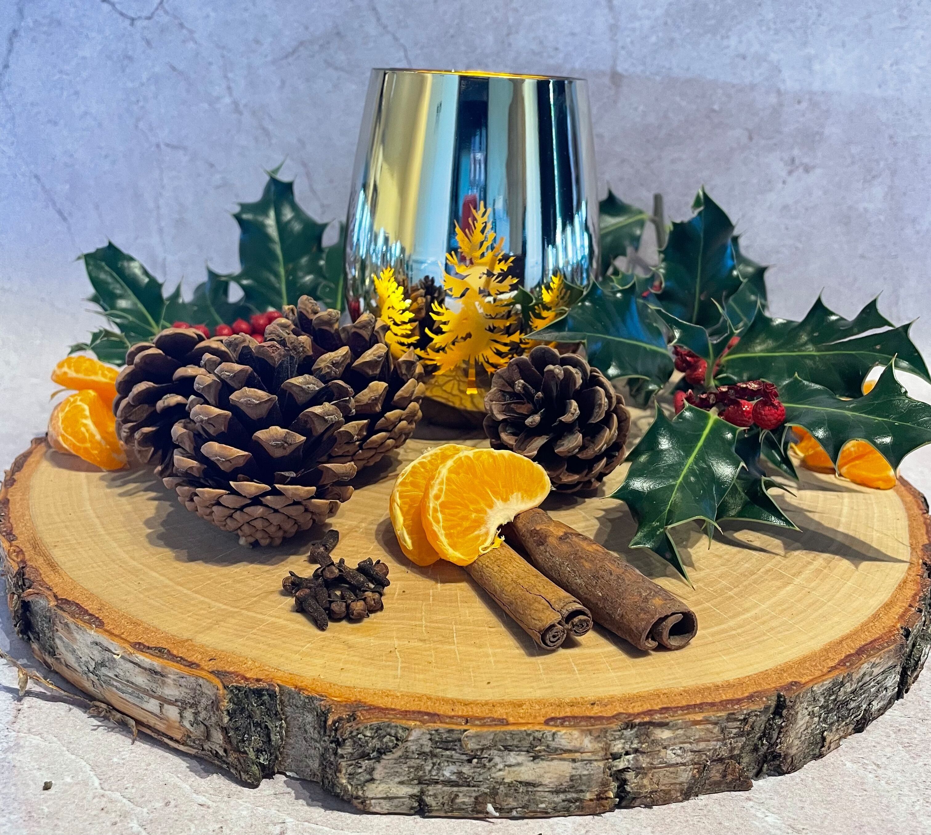 Orange & Cinnamon Candle - Gold