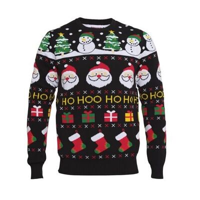 Pull de Noël "Ho HOO Ho"