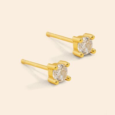 Crystal Ear Studs