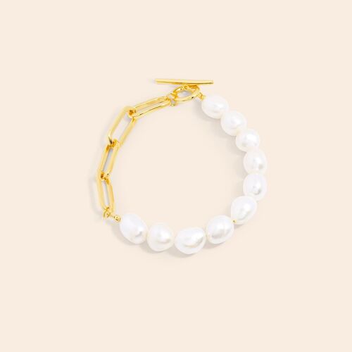 Double Bracelet Pearls