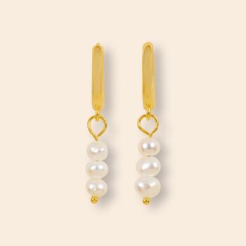 Boucles d'oreilles Perles 1