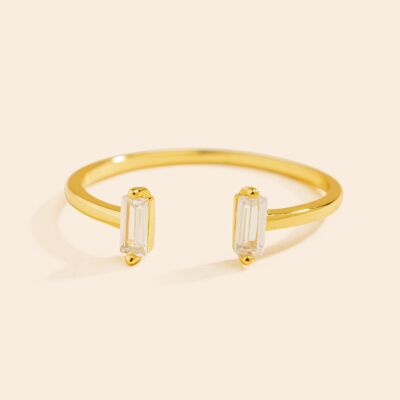 T-Shape Diamond Ring Gold