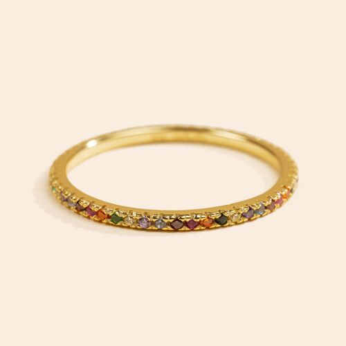 Stackable Ring Rainbow