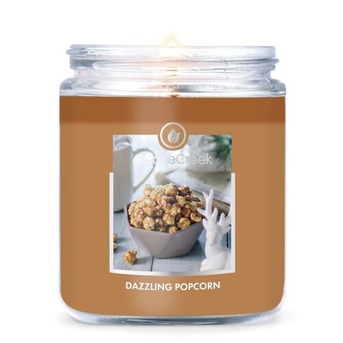 Dazzling Popcorn 7oz Single Wick Candle