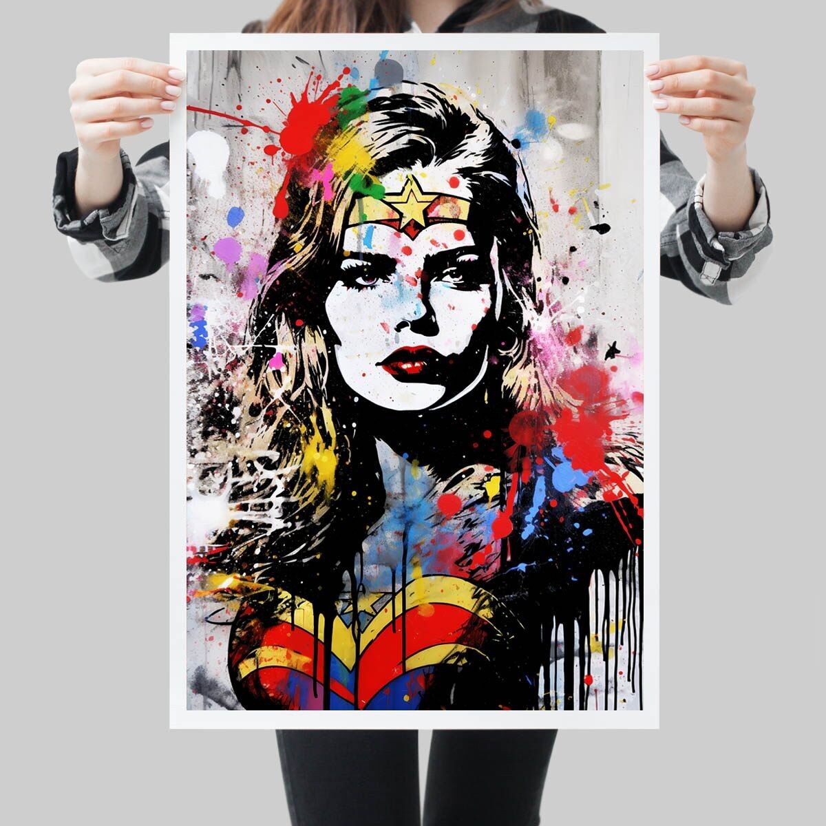 arte pop della donna maravilla