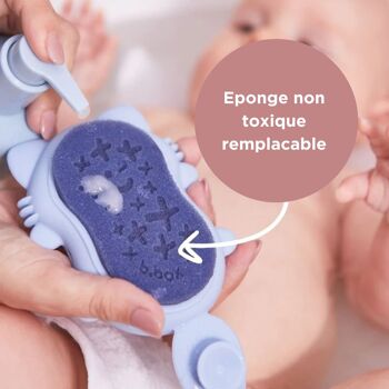 Pack de 2 éponges de remplacement pour brosse de bain bébé Bbox 3