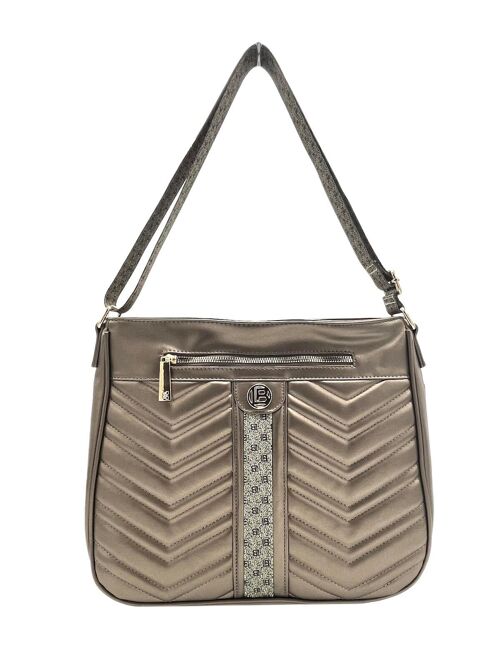 Eco leather shoulder bag, brand Laura Biagiotti, art. LB106-5