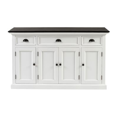 Halifax Contrast Buffet with 4 Doors and 3 Drawers