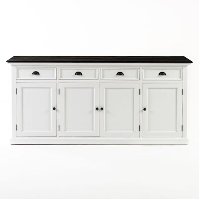 Halifax Contrast Buffet (Classique Blanc et Noir)