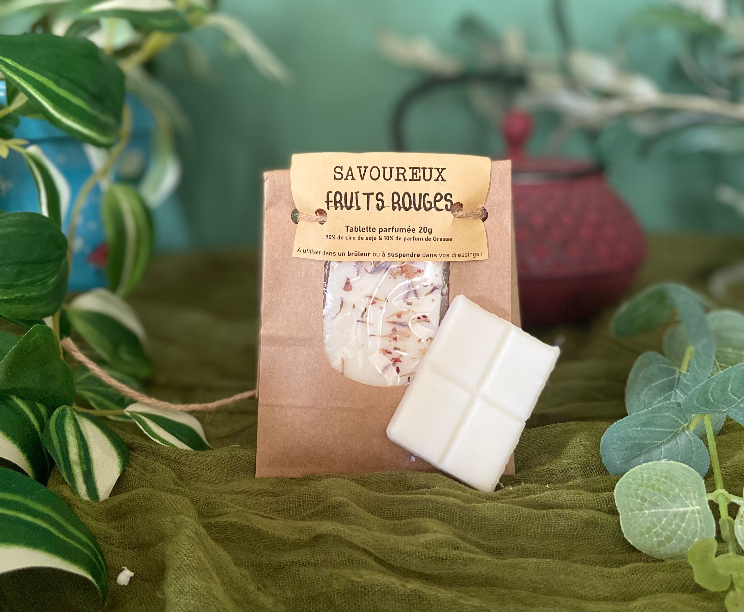 FONDANT CON AROMA DE FRUTOS ROJOS 20G - FLORES SECAS