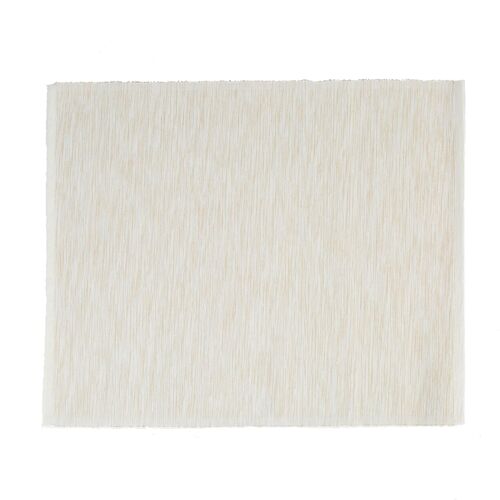 Nicola Spring Ribbed Cotton Placemat - Natural