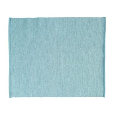 Nicola Spring Ribbed Cotton Placemat - Olympic Blue