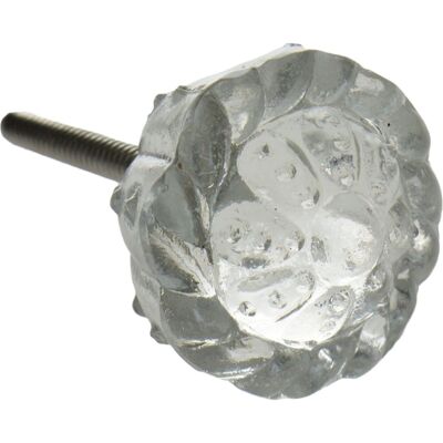 Nicola Spring Glass Door Knob and Handle - Floral