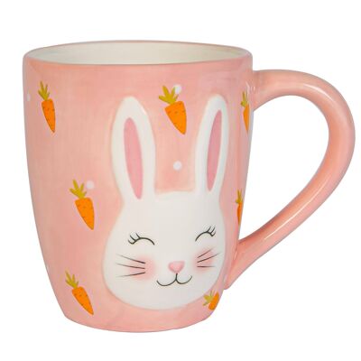 Taza Nicola Spring Pink Bunny - 9cm - Rosa