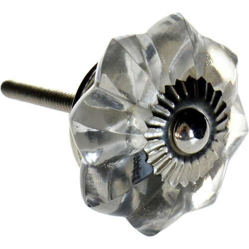 Nicola Spring Glass Door Knob and Handle - Star